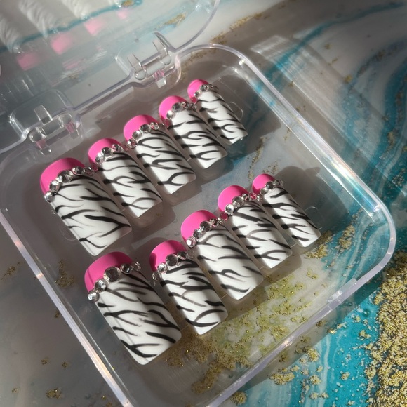 handmade press on y2k nails - Picture 1 of 1